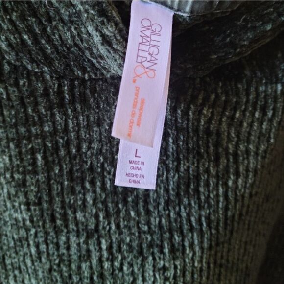 Dark Green Super Soft Bell Sleeve Pullover Hoodie Swaeter Size L - Picture 3 of 6